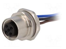 Socket | M12 | PIN: 3 | female | A code-DeviceNet / CANopen | cables