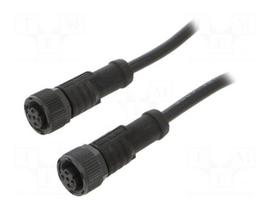 Cable: for sensors/automation | PIN: 4 | M12-M12 | D code-Ethernet