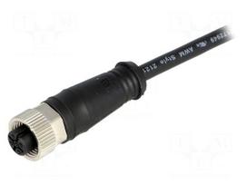 Plug | M12 | PIN: 4 | female | A code-DeviceNet / CANopen | 2m | IP67
