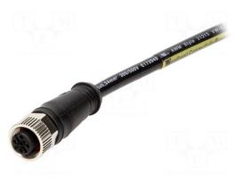 Plug | M12 | PIN: 5 | female | A code-DeviceNet / CANopen | 5m | IP67 | 60V