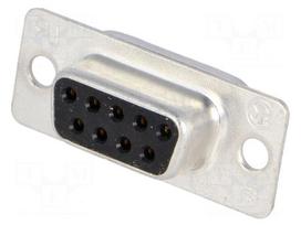 D-Sub | PIN: 9 | plug | female | for cable | soldering | Series: HD 20