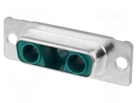 Special D-Sub | PIN: 3(3+0) | plug | male/female | for cable | C: 33.3mm