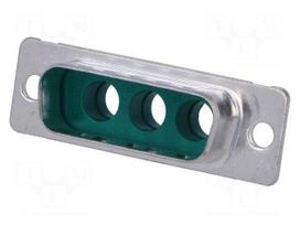 Special D-Sub | PIN: 3(3+0) | plug | male | for cable | A: 39.52mm | 250V