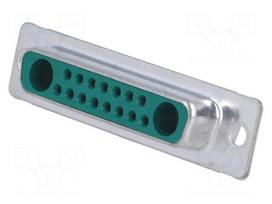 Special D-Sub | PIN: 17(2+15) | plug | female | for cable | soldering