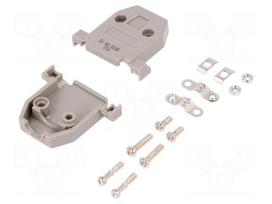 Enclosure: for D-Sub connectors | D-Sub 15pin,D-Sub HD 26pin