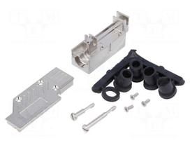 Enclosure: for D-Sub connectors | D-Sub 15pin,D-Sub HD 26pin