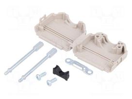Enclosure: for D-Sub connectors | D-Sub 15pin,D-Sub HD 26pin