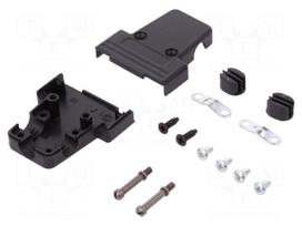 Enclosure: for D-Sub connectors | D-Sub 15pin,D-Sub HD 26pin