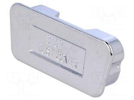 Metalized protection | PIN: 15 | D-Sub 15pin,D-Sub HD 26pin | male