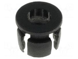LED holder | 3mm | one-piece | Mat: polyamide