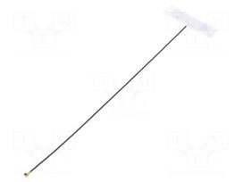 Antenna | Bluetooth,WiFi,ZigBee | 4dBi | linear | 34.9x9x0.1mm | U.FL