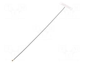 Antenna | Bluetooth,WiFi,ZigBee | 4dBi | linear | 34.9x9x0.1mm | U.FL