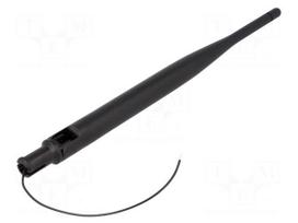 Antenna | WiFi,dipole | 5dBi | 2,4GHz | Len: 100mm | L: 172.5mm | Ø: 13mm