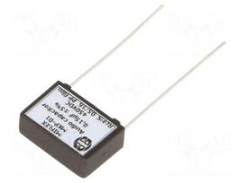 Capacitor: polypropylene | 0.15uF | 450VDC | 15mm | ±2% | 18x12.5x6.5mm