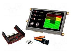Display: TFT | 4.3" | 480x272 | Window dimensions: 95.04x53.85mm