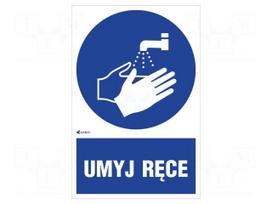 Safety sign | regulatory | Mat: self-adhesive folie | W: 200mm