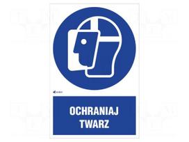 Safety sign | regulatory | Mat: self-adhesive folie | W: 200mm