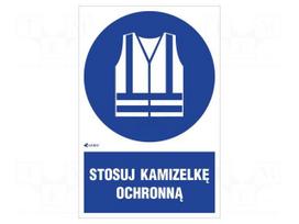 Safety sign | regulatory | Mat: self-adhesive folie | W: 200mm