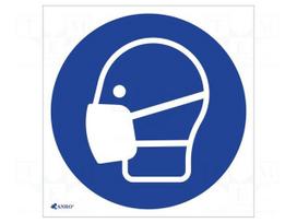 Safety sign | regulatory | Mat: self-adhesive folie | W: 200mm