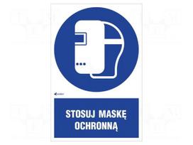 Safety sign | regulatory | Mat: self-adhesive folie | W: 200mm
