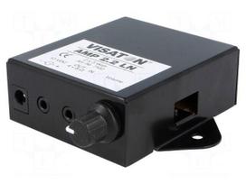 External amplifier | 12VDC | 1.1Ω | 46mA | 700mV | 3.2W | In.imp: 10kΩ
