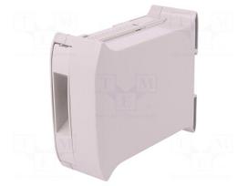 Enclosure: for computer | Raspberry Pi | ABS | grey | X: 45mm | Y: 101mm