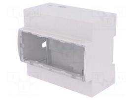 Enclosure: for computer | Raspberry Pi 3 B | ABS | grey | X: 106.3mm