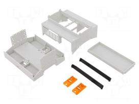 Enclosure: for computer | Raspberry Pi | polycarbonate | light grey