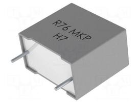 Capacitor: polypropylene | 27nF | 15mm | ±5% | 18x8.5x14.5mm | 1600VDC