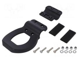 Sanitary handle | on the door handle