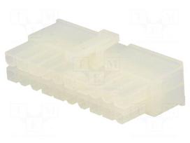 Plug | wire-wire/PCB | female | Mini-Fit Jr | 4.2mm | PIN: 20 | for cable