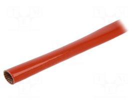 Insulating tube | Mat: glass fibre coated  with silicone rubber