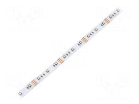 LED tape | RGB | 3535 | 12V | LED/m: 60 | 10mm | IP20 | 12W/m