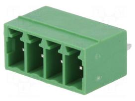 Pluggable terminal block | 3.5mm | ways: 4 | straight | socket | male