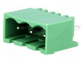 Pluggable terminal block | 5mm | ways: 3 | straight | socket | male