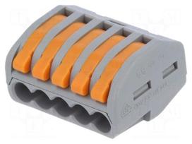 Installation quick splice | spring clamp | 0.2÷2.5mm2 | 450V | 24A