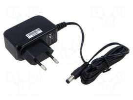 Power supply: switched-mode | volatage source | 12VDC | 1.5A | 18W