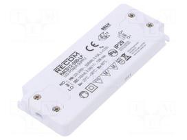 Power supply: switched-mode | LED | 12W | 2÷24VDC | 500mA | 198÷264VAC