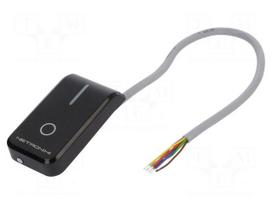 RFID reader | antenna,built-in buzzer | 83x44x14mm | 7÷15V | black