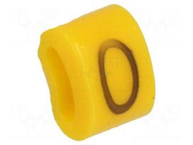 Markers for cables and wires | Label symbol: O | 1.1÷2.5mm | H: 3mm