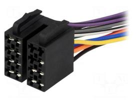 ISO plug,wires | PIN: 13(5+8) | combined