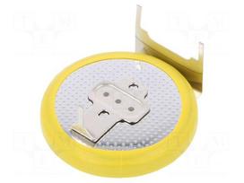 Battery: lithium | 3V | CR2032 | 3pin,positive pole:  2pin,for PCB