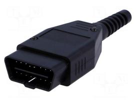 Connector housing | plug | OBD | PIN: 16