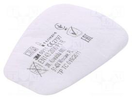 Dust filter | P1 R | Series: 5000 | Application: 3M-501,3M-603