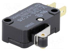 Microswitch SNAP ACTION | with lever (with roller) | SPDT | Pos: 2