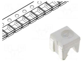 LED | SMD | 4040 | blue | 110÷220mcd | 4x3.6x4mm | 120° | 3.3÷4V | 20mA
