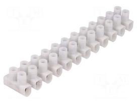 Terminal block | screw terminal | 1.5÷6mm2 | 450V | ways: 12 | max.80°C