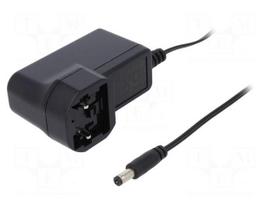 Power supply: switched-mode | volatage source | 15VDC | 0.4A | 6W