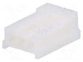 Wire-board | plug | female | EI | 2.5mm | PIN: 3 | w/o contacts | for cable