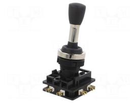 Joystick | Stabl.pos: 1 | Leads: 2,8x0,5mm connectors | -25÷70°C